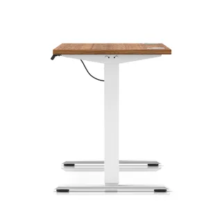 Air Lite Height Adjustable Slimline Desk With Cable Ports