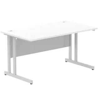 Impulse Straight Desk Cantilever Leg