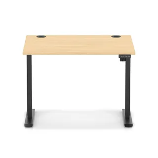 Air Lite Height Adjustable Desk With Cable Ports