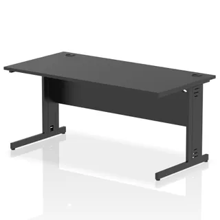 Impulse Straight Desk Cable Managed Leg