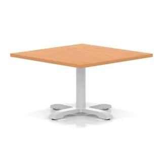 EE - Italia Square Coffee Table With Cross Base