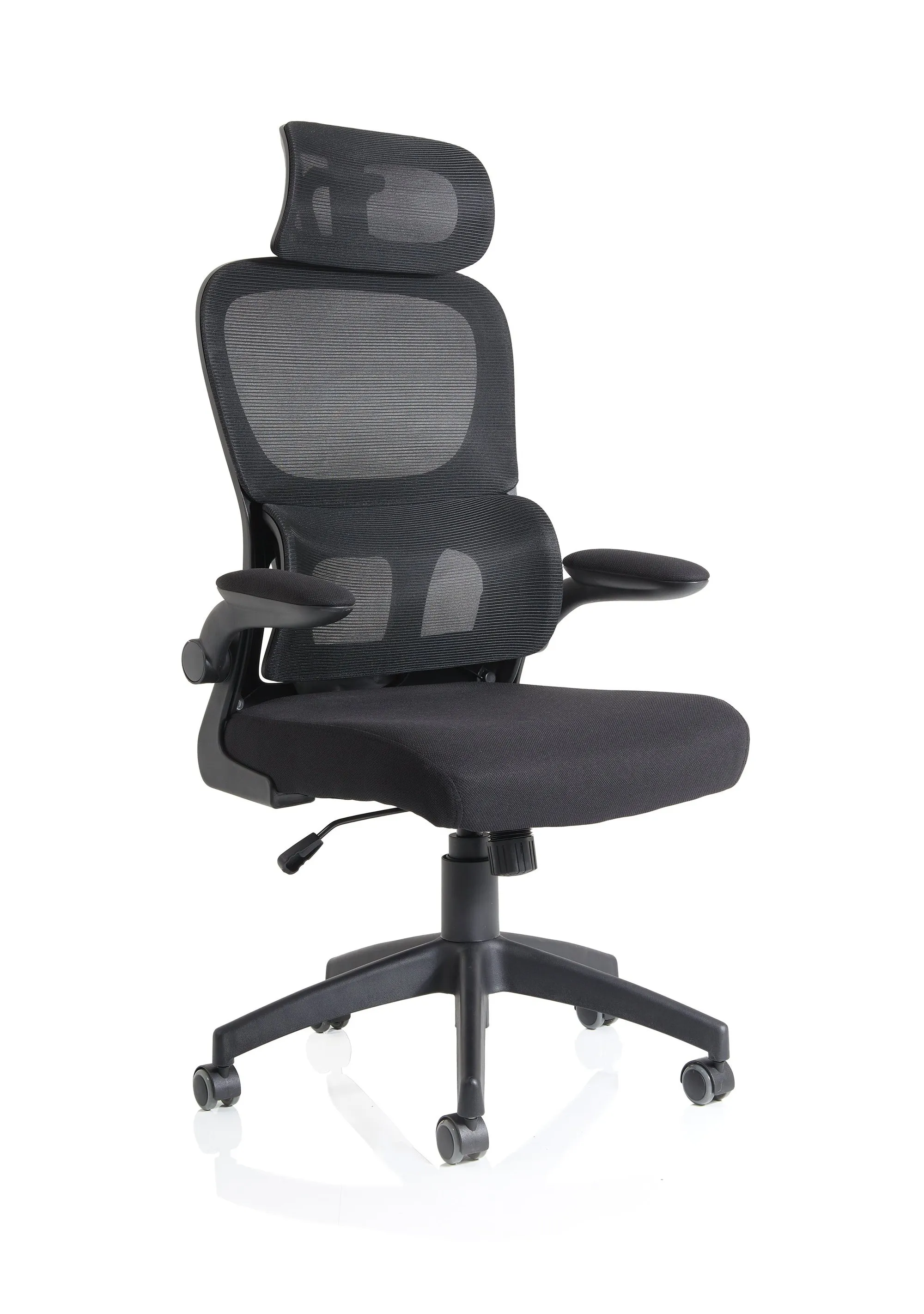 OE - Iris Task Operator Mesh Back Fabric Seat With Headrest