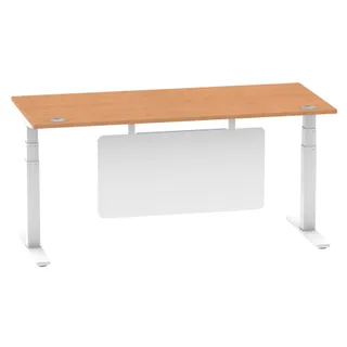 Air Height Adjustable Desk With Cable Ports
