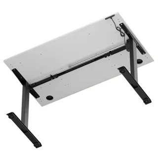 Air Lite Height Adjustable Desk With Cable Ports