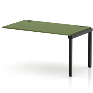 Impulse Single Row Bench Desk Extension Kit