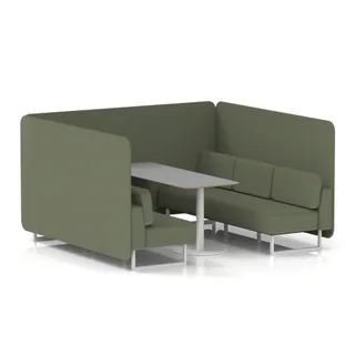 Brixworth Bench Booth in Single Tone