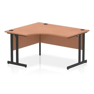 Impulse Crescent Desk Cantilever Leg