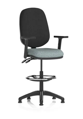 Eclipse Plus II Medium Back Task Operator Office Chair