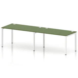Impulse Single Row Bench Desk - 2 Person