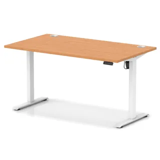 EE - Air Lite Height Adjustable Desk With Cable Ports