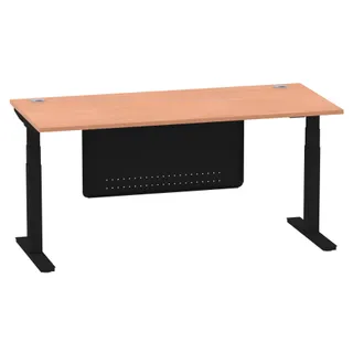 Air Height Adjustable Desk With Cable Ports