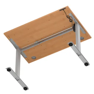 Air Lite Height Adjustable Desk With Cable Ports
