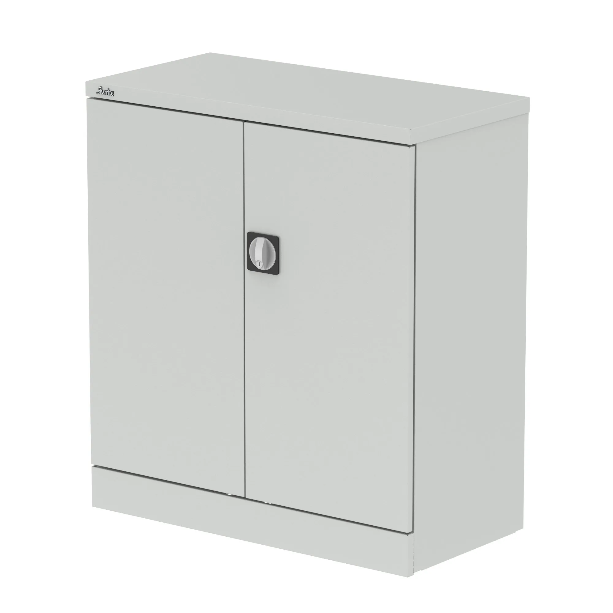 Qube Stationery 2-Door Cupboard With Shelves