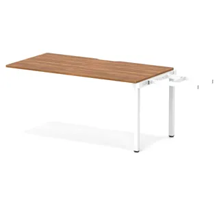 Evolve Plus Single Row Bench Desk Extension Kit