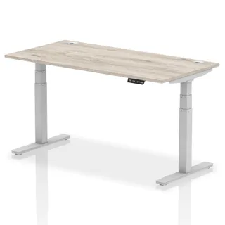 EE - Air Height Adjustable Desk With Cable Ports