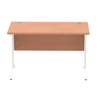 Impulse Straight Desk Cable Managed Leg