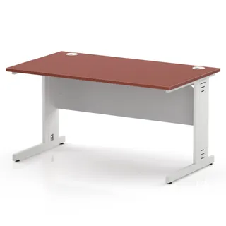 Impulse Straight Desk Cable Managed Leg
