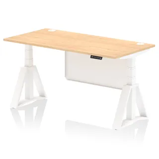 Air Height Adjustable Desk With Cable Ports