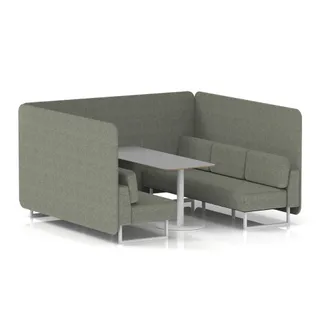 Brixworth Bench Booth in Single Tone