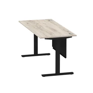 Air Height Adjustable Desk With Cable Ports