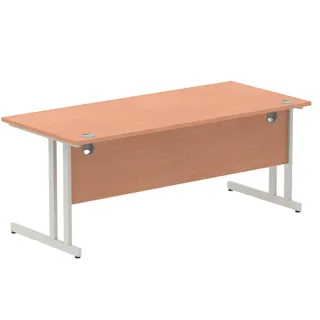 Impulse Straight Desk Cantilever Leg