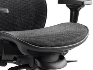 Stealth Shadow High Mesh Back Ergonomic Posture Chair with Arms