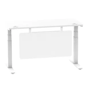 Air Height Adjustable Slimline Desk With Cable Ports
