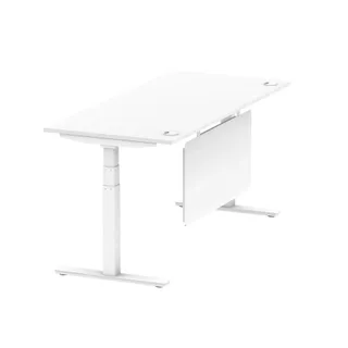 Air Height Adjustable Desk With Cable Ports