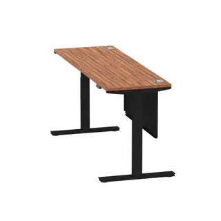 Air Height Adjustable Slimline Desk With Cable Ports