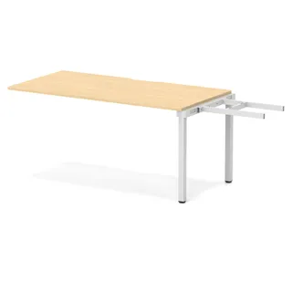 Evolve Plus Single Row Bench Desk Extension Kit