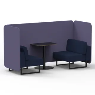 Brixworth Bench Booth in Two Tone