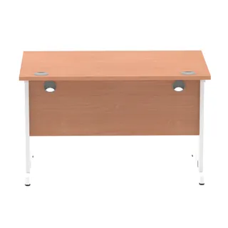 Impulse Straight Desk Cable Managed Leg