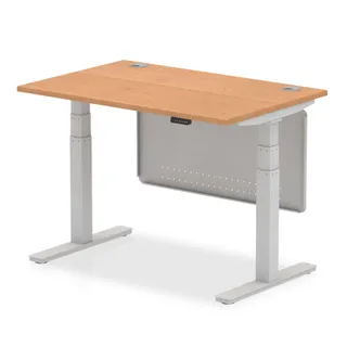 Air Height Adjustable Desk With Cable Ports