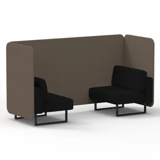Brixworth Bench Booth in Two Tone
