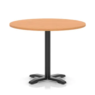 EE - Italia Round Poseur Table With Cross Base