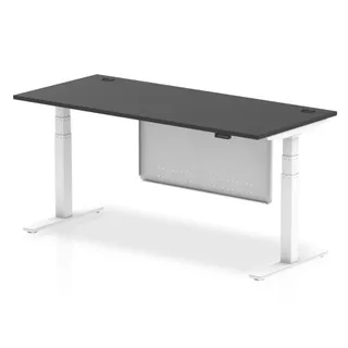 Air Height Adjustable Desk With Cable Ports