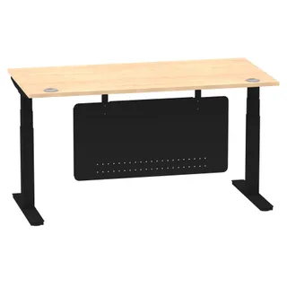 Air Height Adjustable Desk With Cable Ports