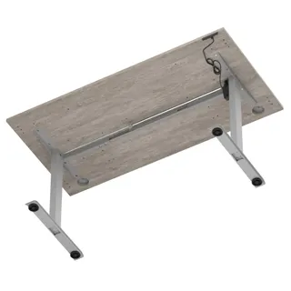 Air Lite Height Adjustable Desk With Cable Ports