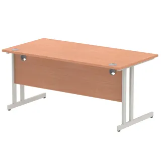 Impulse Straight Desk Cantilever Leg