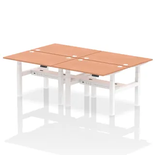 1200 / Beech / White Frame
