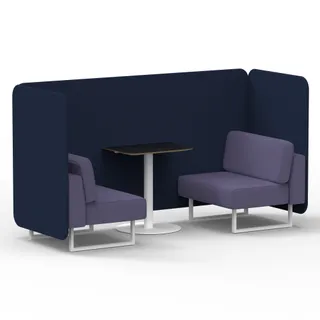 Brixworth Bench Booth in Two Tone