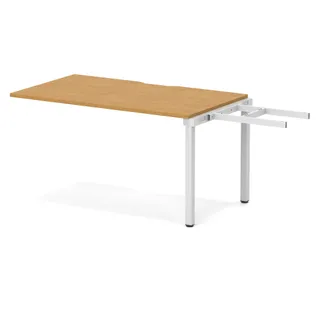 Evolve Plus Single Row Bench Desk Extension Kit