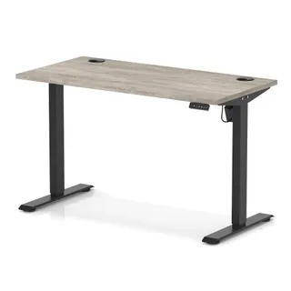 OE - Air Lite Height Adjustable Slimline Desk With Cable Ports