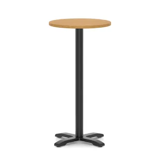 Italia Round Poseur Table With Cross Base