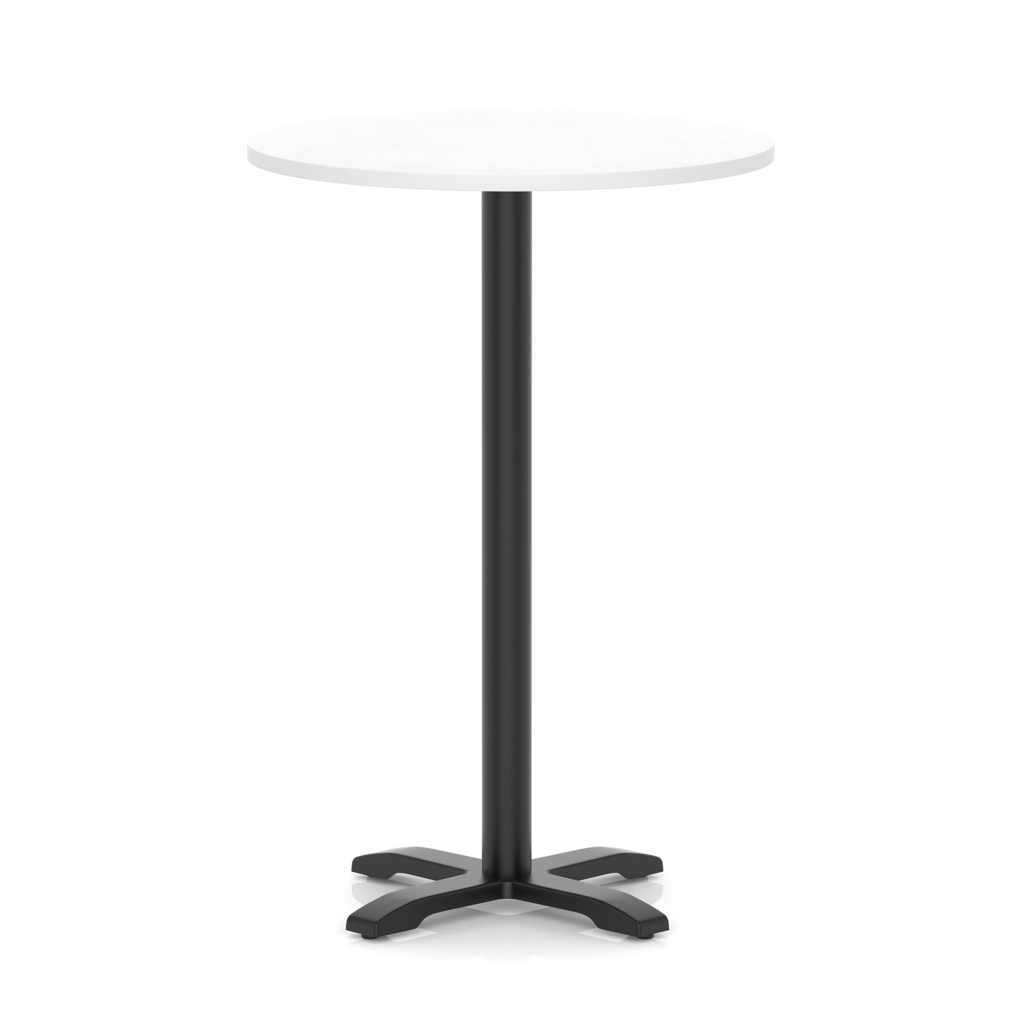Italia Round Poseur Table With Cross Base