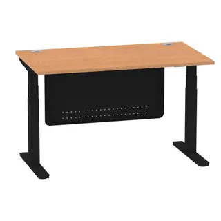 Air Height Adjustable Desk With Cable Ports