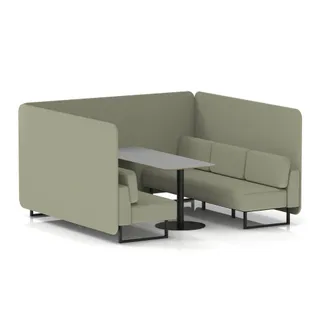 Brixworth Bench Booth in Single Tone