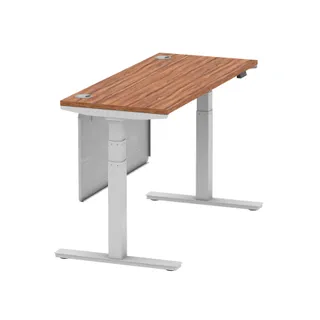 Air Height Adjustable Slimline Desk With Cable Ports