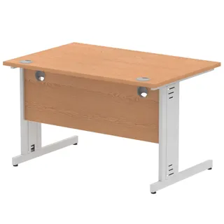 Impulse Straight Desk Cable Managed Leg