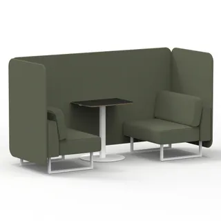 Brixworth Bench Booth in Single Tone